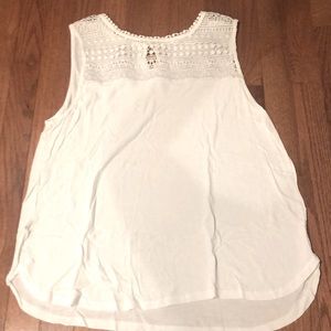 White tank top